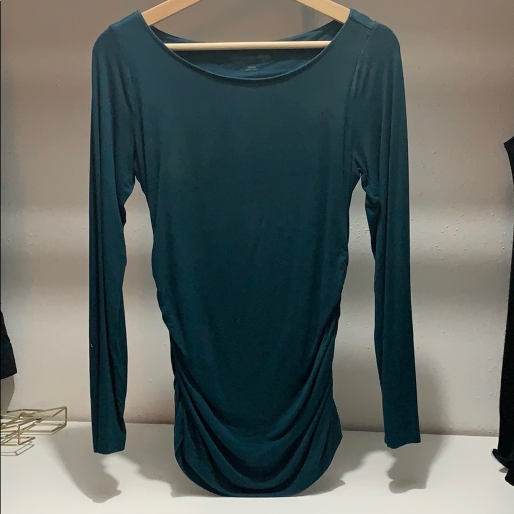 Roush teal long sleeve